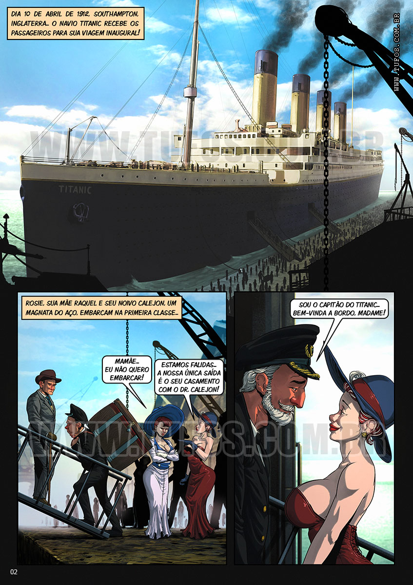 Hollywood em Quadrinhos - Titanic - 02