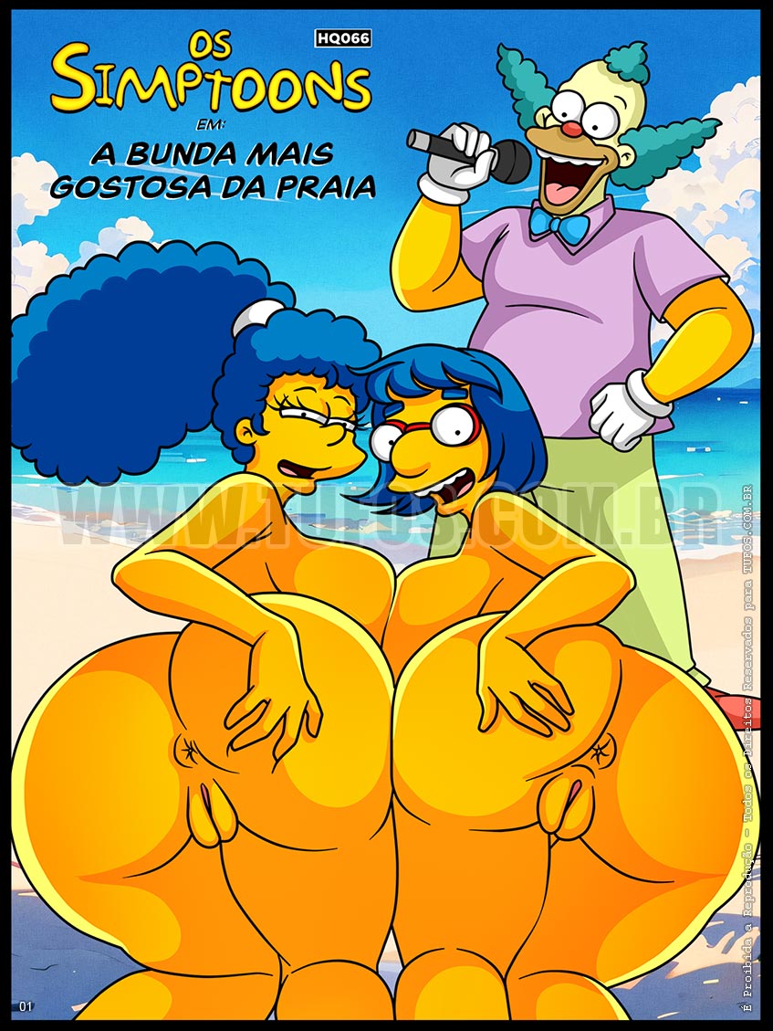 Os Simptoons - A bunda mais gostosa da praia - 01