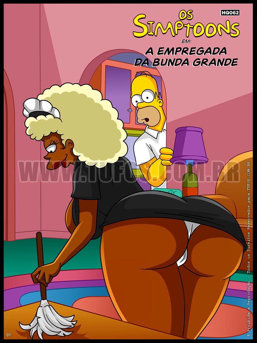 Os Simptoons - A empregada da bunda grande - 01