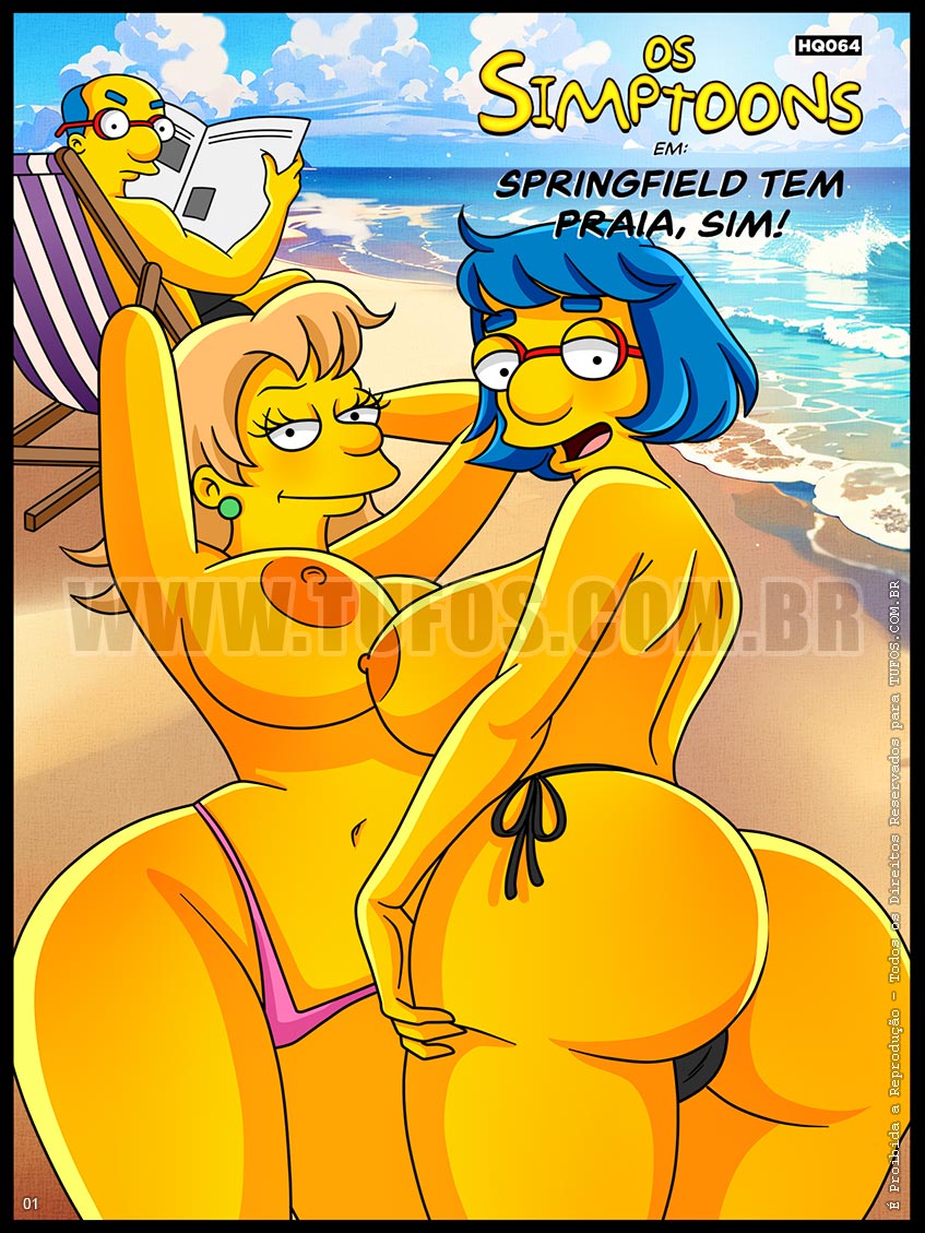 Os Simptoons - Springfield tem praia, sim! - 01