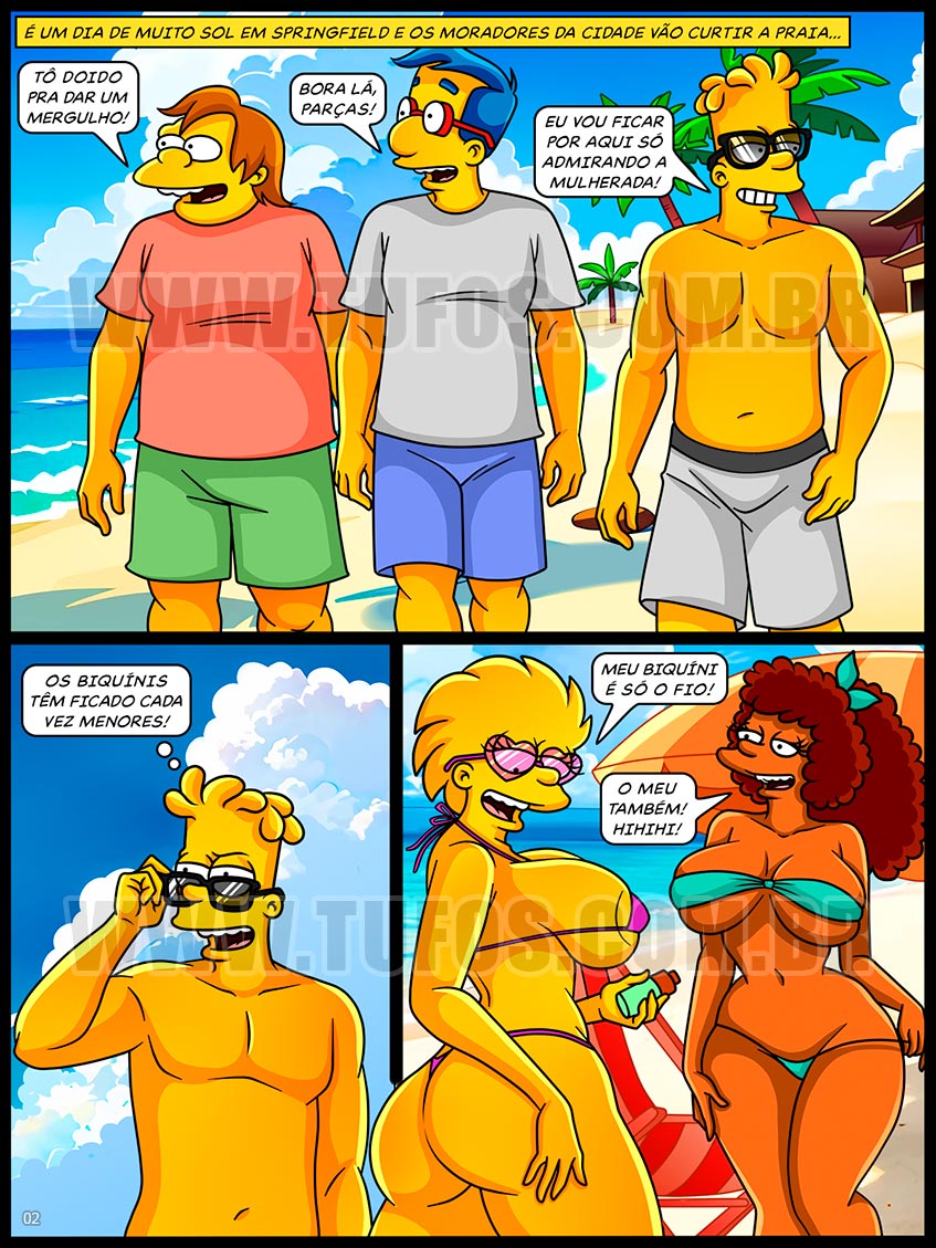 Os Simptoons - Springfield tem praia, sim! - 02