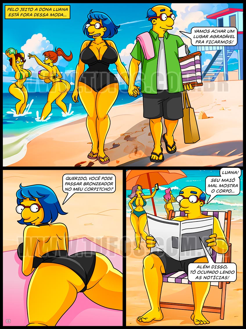 Os Simptoons - Springfield tem praia, sim! - 03