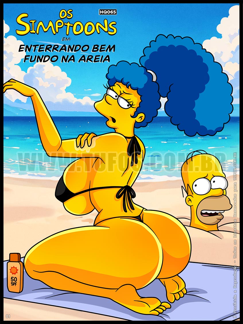 Os Simptoons - Enterrando bem fundo na areia - 01