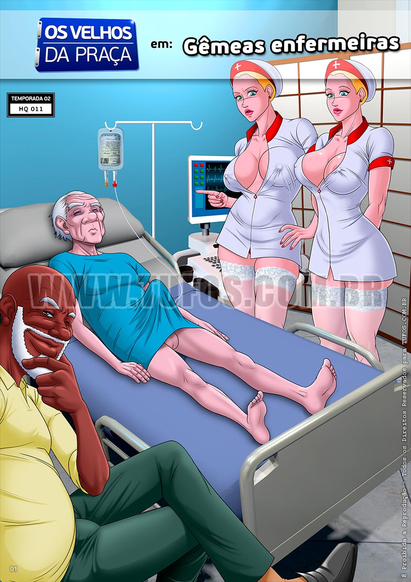 Os Velhos da Praa - Gmeas enfermeiras - 01