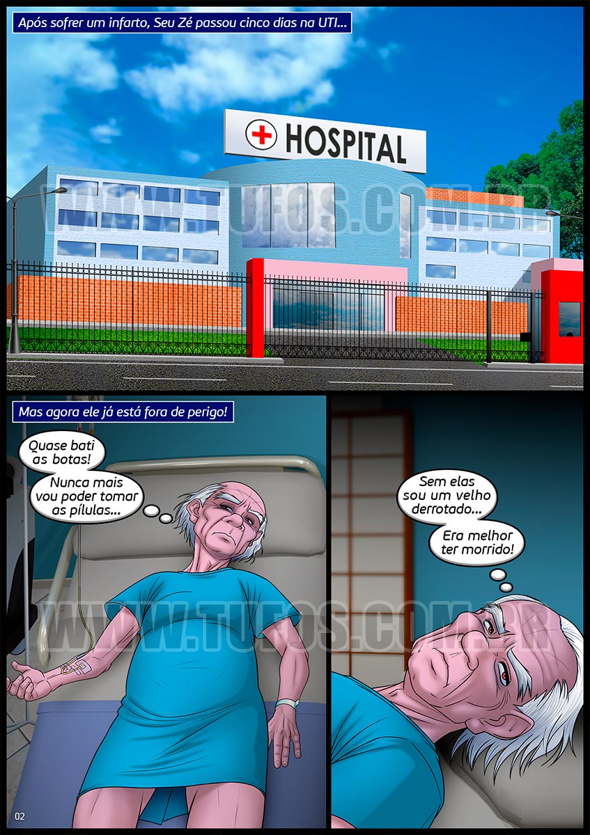 Os Velhos da Praa - Gmeas enfermeiras - 02